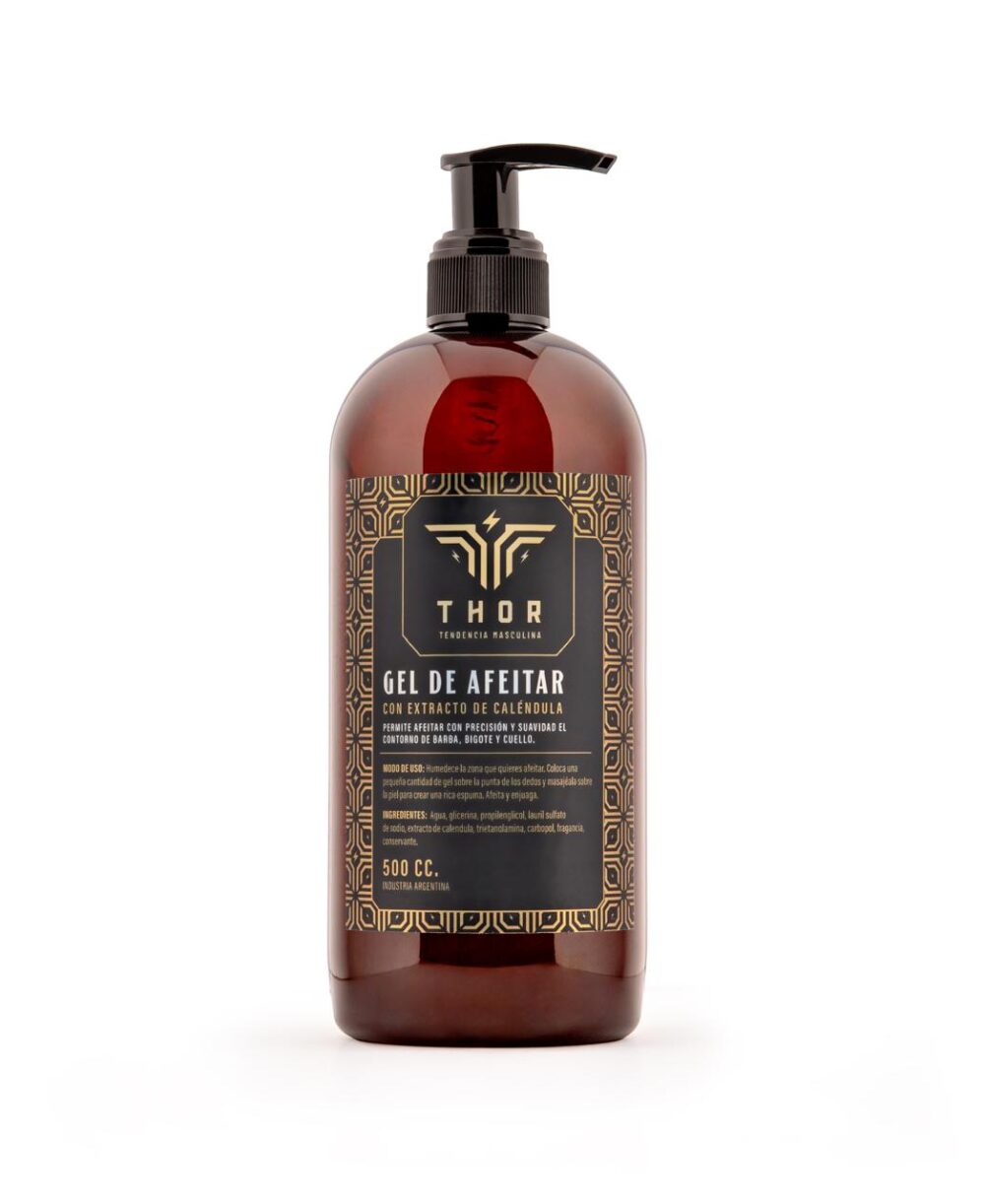 Gel de afeitar 500 ml.
