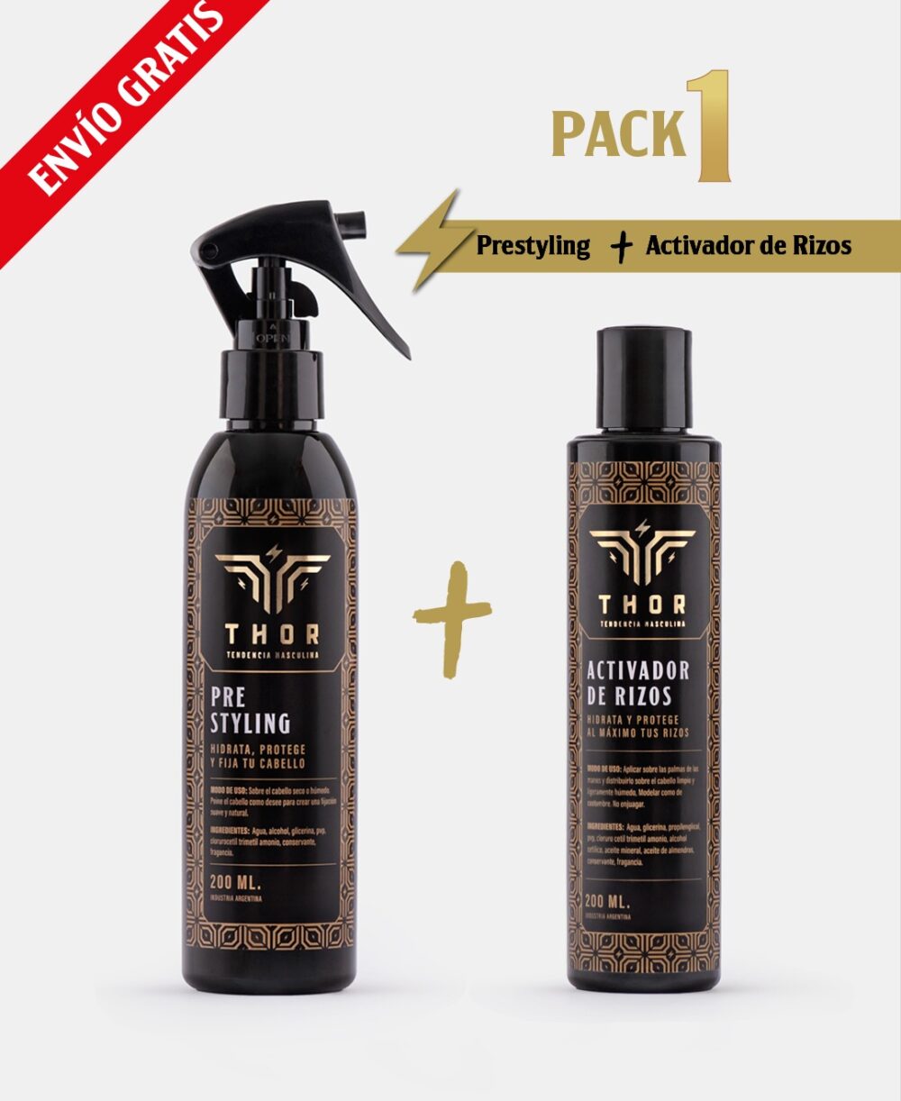 PACK 1 Pre Styling + Activador de Rizos