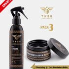 PACK 3 Pre Styling + Cera capilar acabado brillante envío gratis