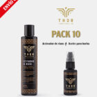 PACK 10 Activador de rizos + Aceite para barba ENVÍO GRATIS