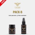 PACK 8 Polvo texturizador + Aceite para barba ENVÍO GRATIS