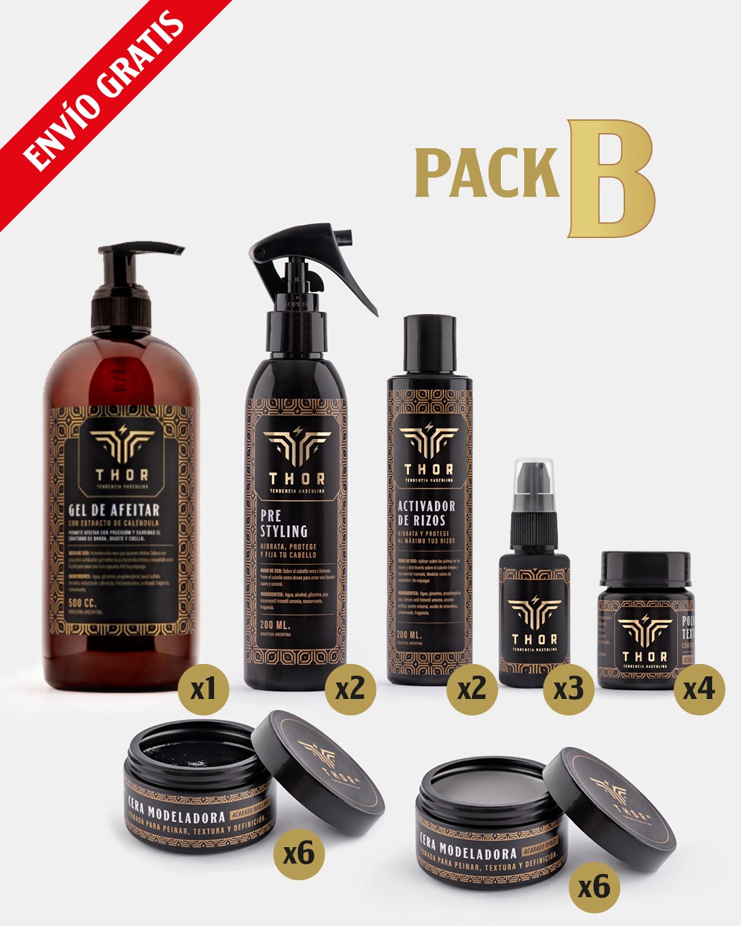 PACK B - Barberos PACK B - Barberos