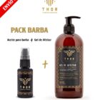 PACK BARBA ACEITE Y GEL DE AFEITAR